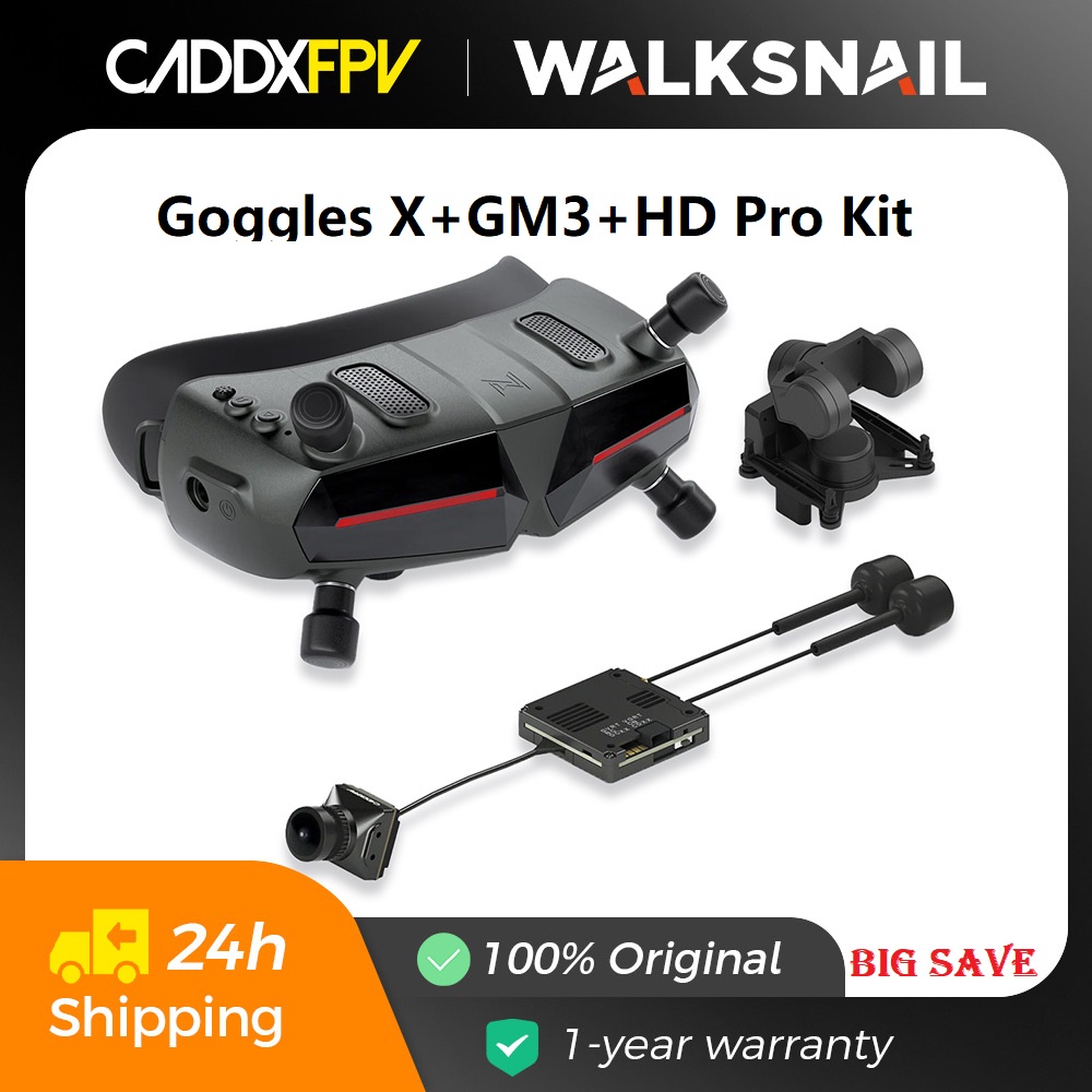 Skyzone Sky04O Pro Fpv Goggles - نظارات Caddx Walksnail Avatar HD X