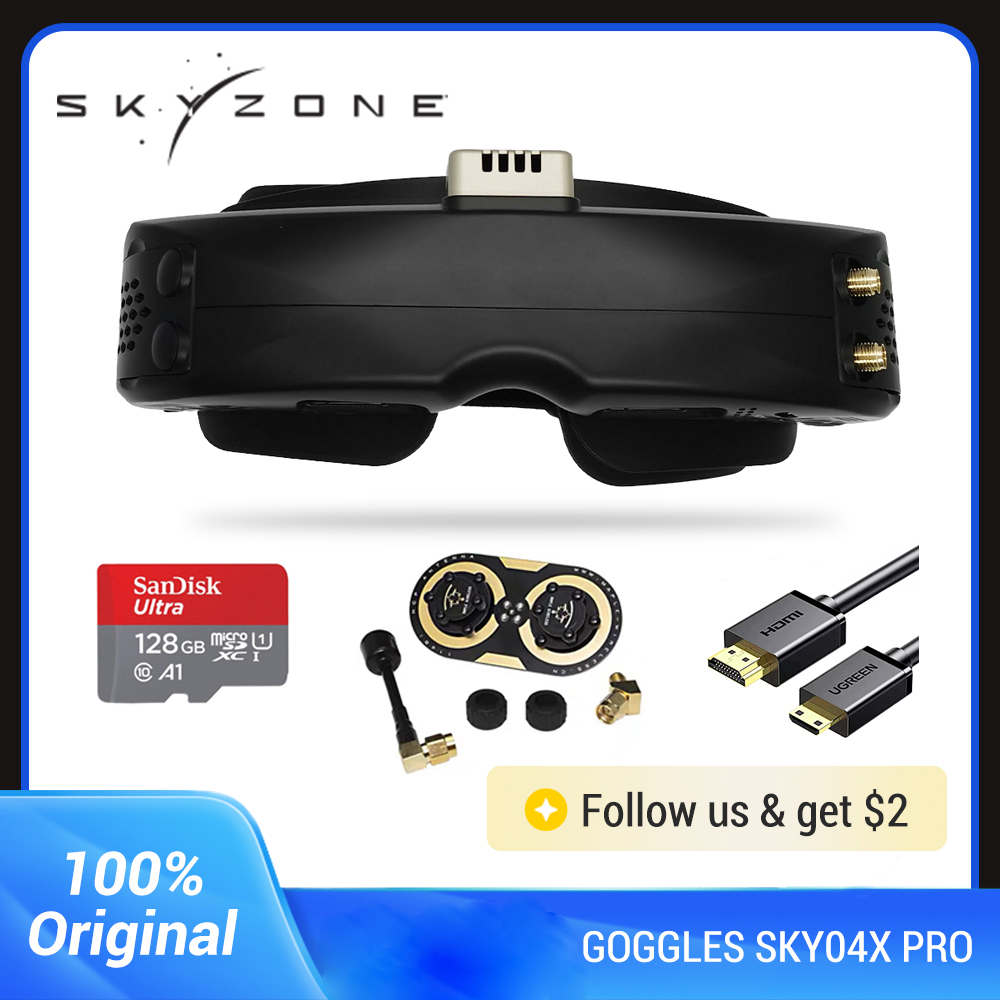 نظارات FPV من سكاي زون SKY04X  - مراجعة Skyzone Sky04O Pro Fpv Goggles وسعره