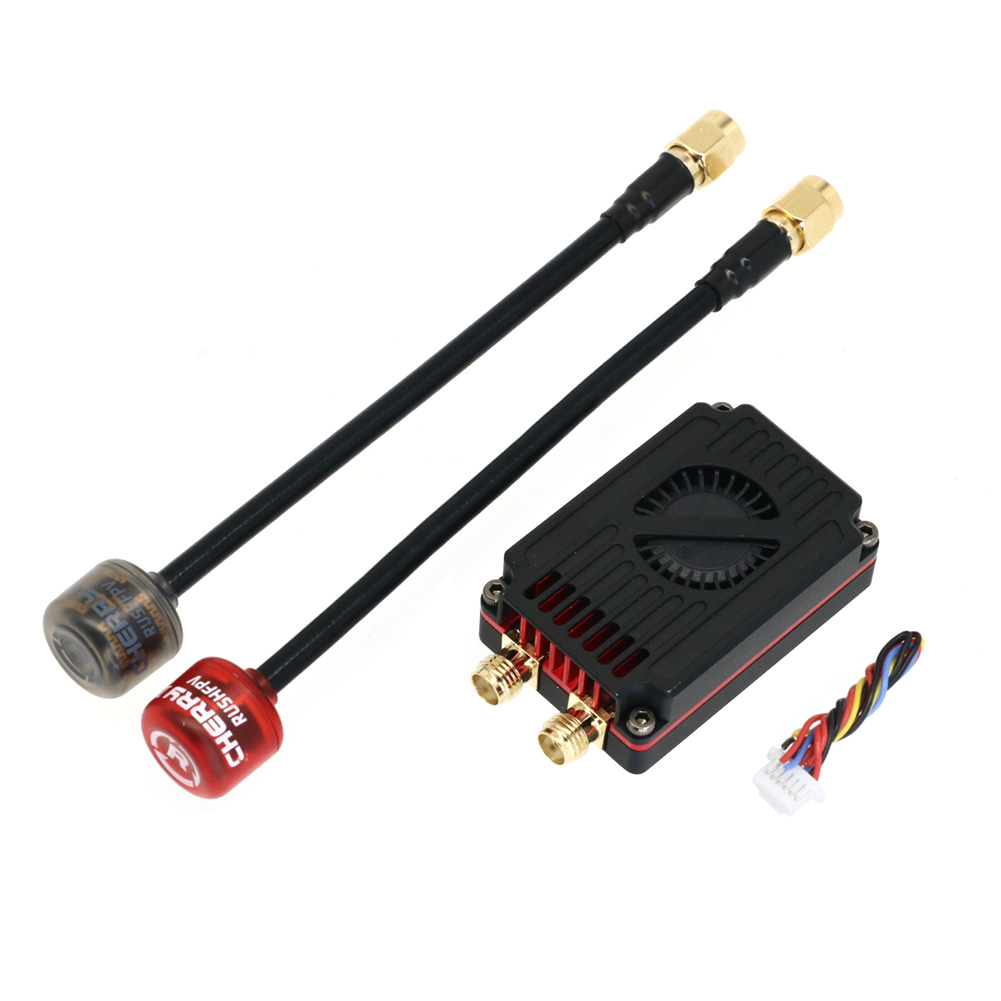 جهاز إرسال فيديو RUSHFPV ثنائي - مراجعة Rushfpv Rush Max Solo 5.8G 2.5W Vtx وسعره
